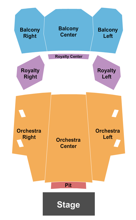 Murat Theatre Blue Man Group Seating Chart